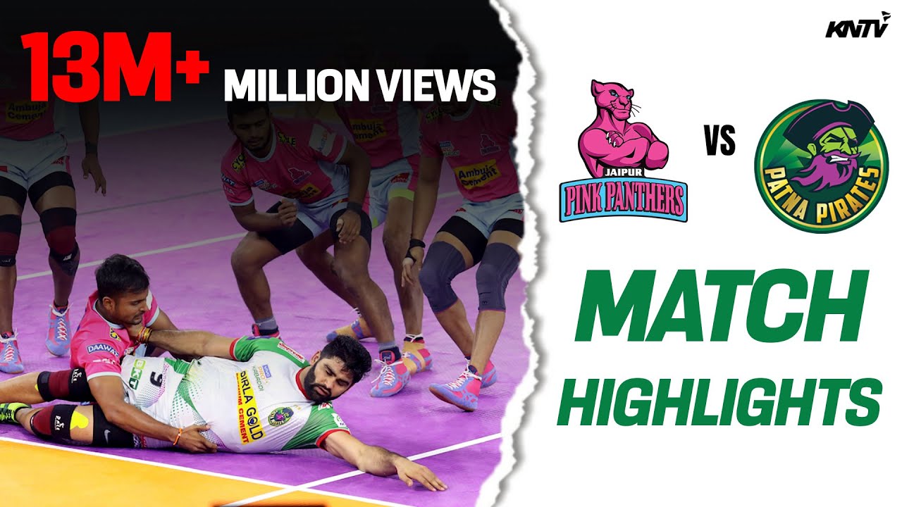 Pro Kabaddi 2019 Highlights | Patna Pirates vs Jaipur Pink Panthers | Pardeep Narwal Power Game