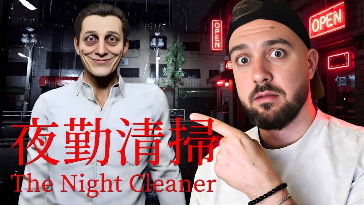 JE N'AURAIS JAMAIS DÛ TRAVAILLER DE NUIT ICI... (THE NIGHT CLEANER)