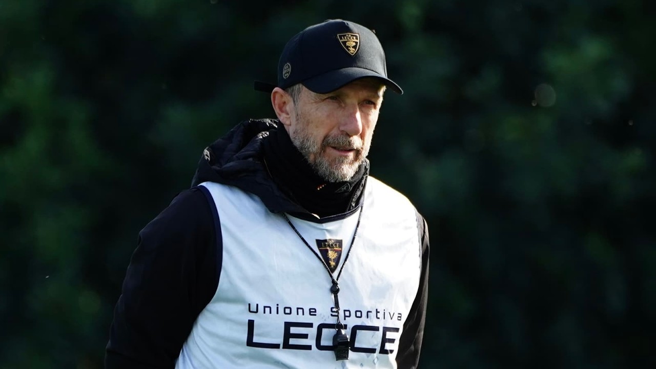 Mister Di Francesco presenta Como-Lecce