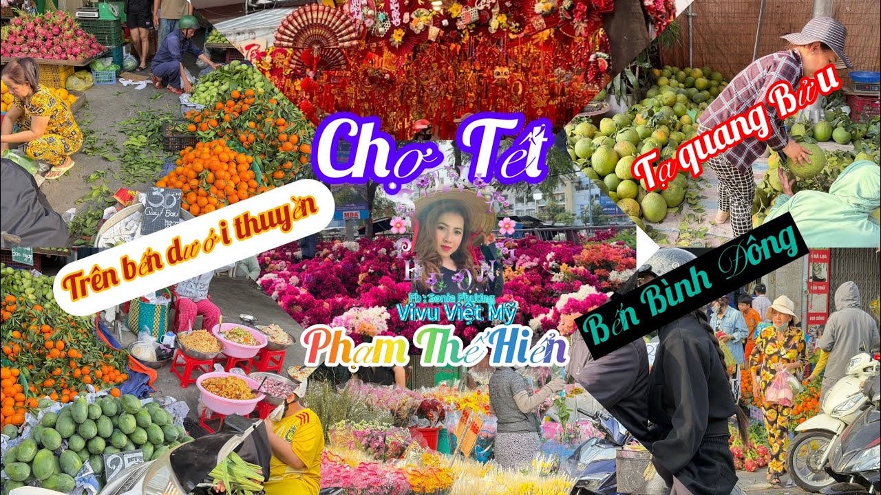 27 tết , chợ Tết ở Sài Gòn ,Tết việt nam, chợ Tết ,chợ hoa, trái cây Tết ‘