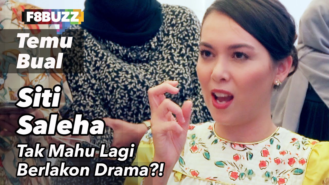 Siti Saleha Tak Suka Dibenci. Tak Mahu Lagi Berlakon Drama?