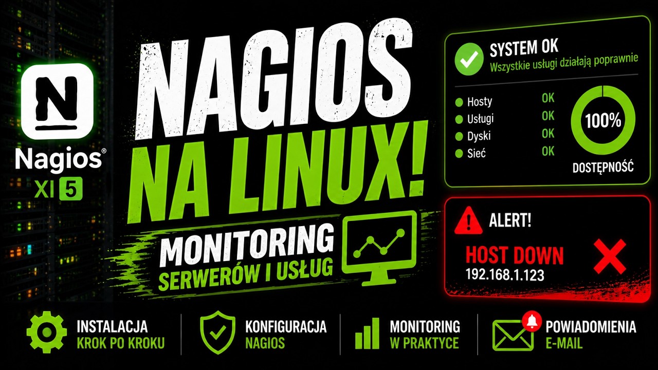 Monitoring serwera Linux &ndash; Nagios krok po kroku