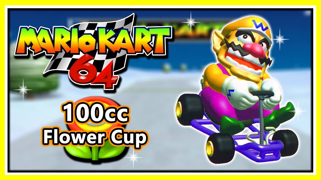 Mario Kart 64 - 100cc Flower Cup | Wario