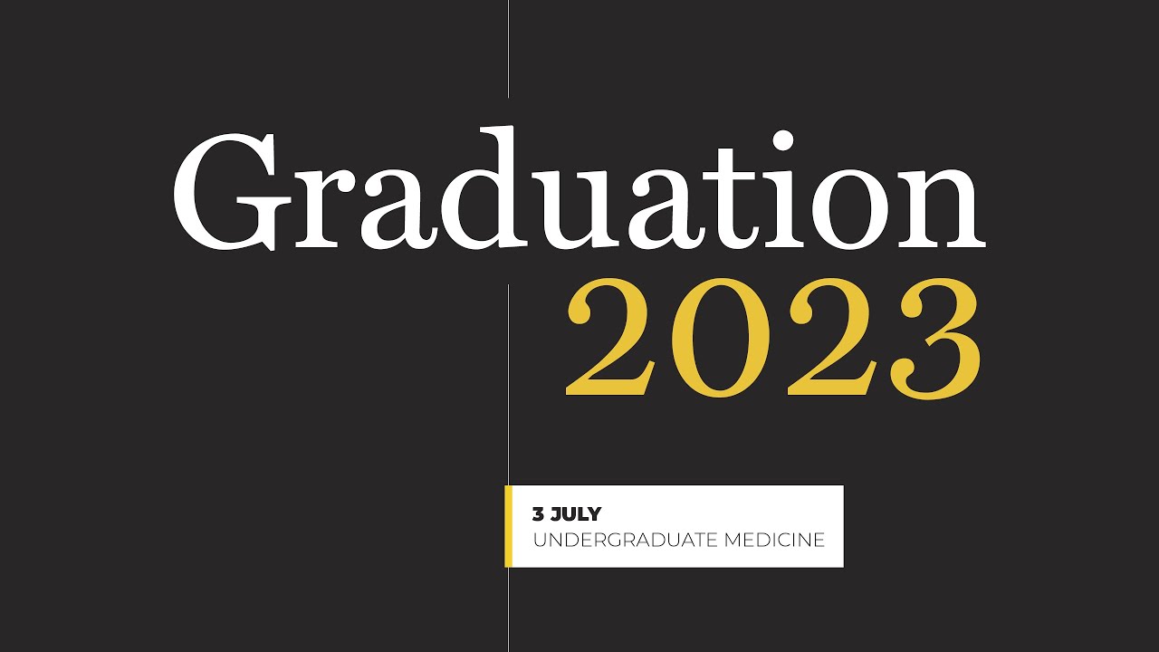 University of Buckingham 2023 Graduation - Undergraduate Medicine (3 July 15:00 BST)