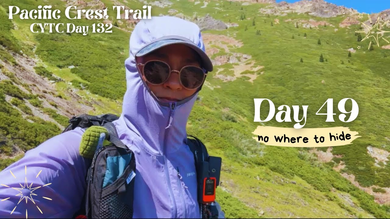 I hiked until 11pm +hot climb out of Sierra City + 32 mi + moonrise 🌕 PCT Day 49 CYTC Day 132