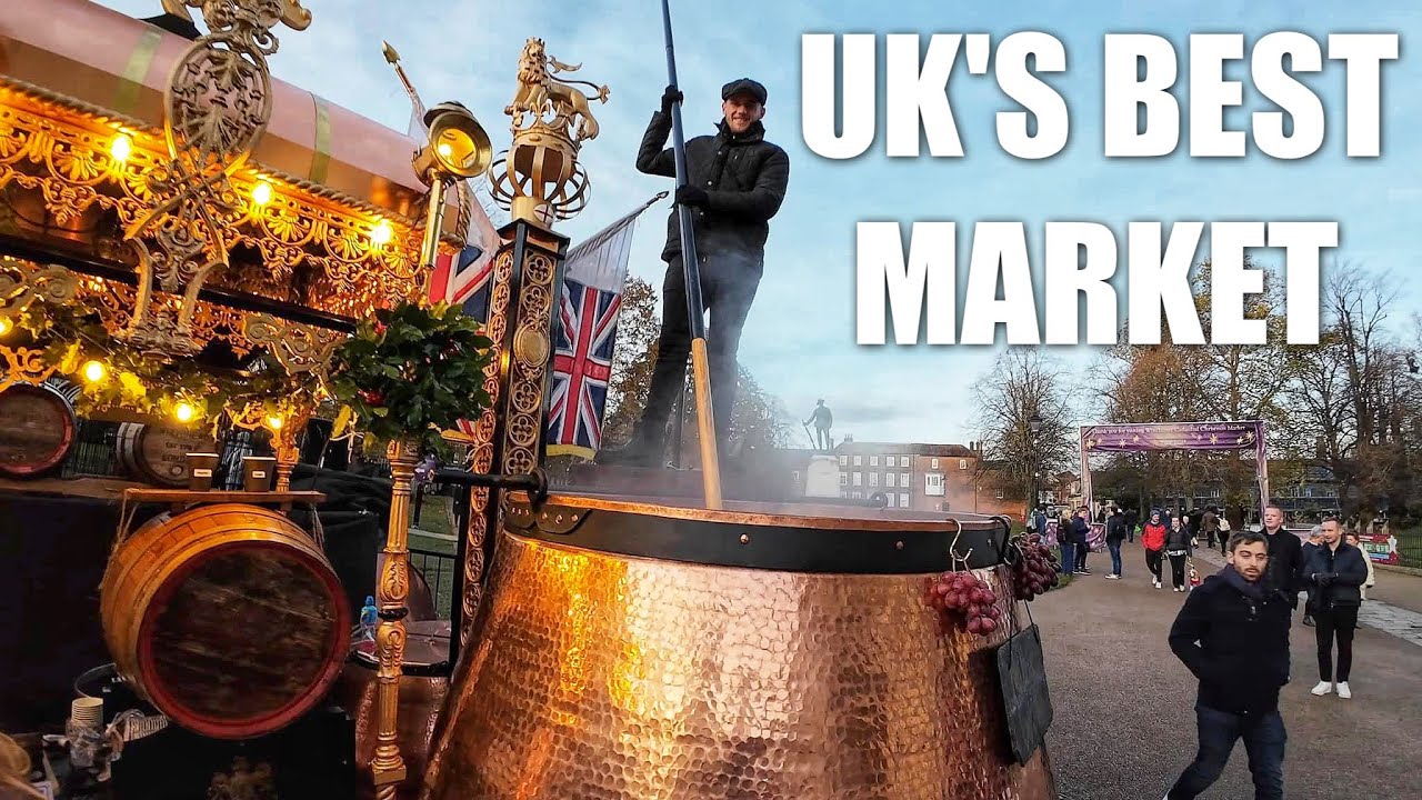 We Visit the UK's BEST Christmas Market | Winchester Christmas Market 2024 | Vlog