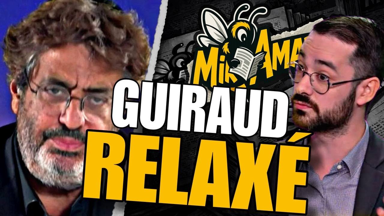 DAVID GUIRAUD Relaxé Face à Un MEYER HABIB Inquiet... // Je suis Inquiet Aussi, Pour Autre Chose...