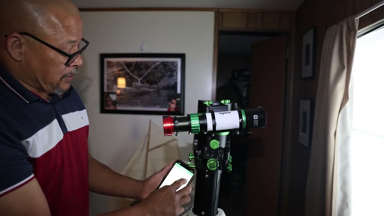 Skywatcher Wave 150i in Alt/Az mode