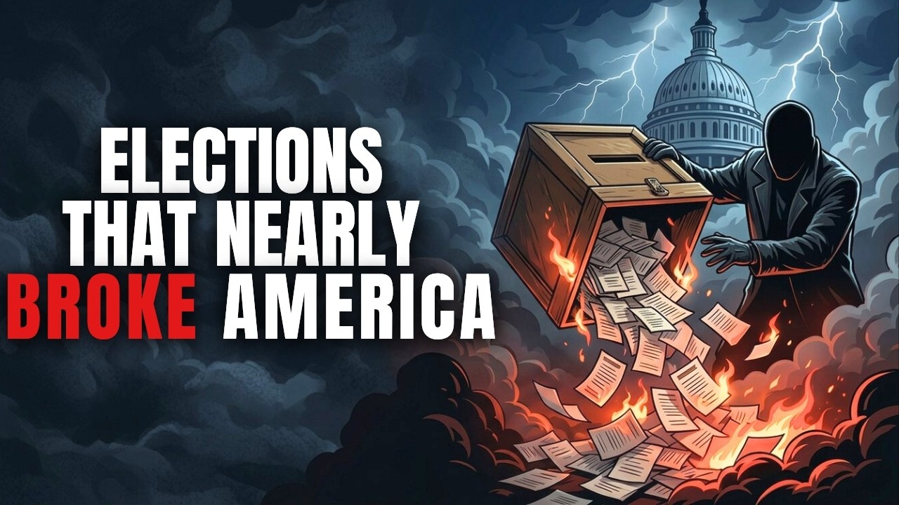Presidential Elections That Nearly Broke America | US History for Sleep