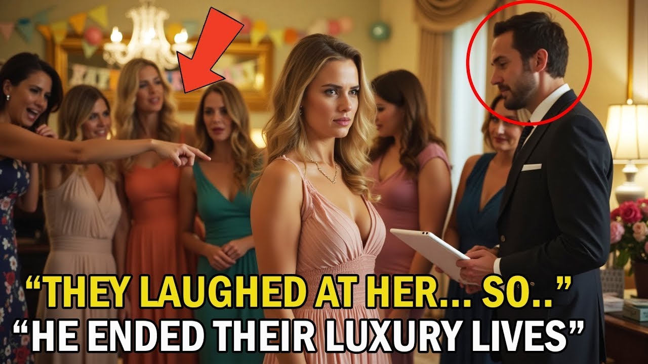 A Simple Woman Was Humiliated at the Birthday Party — But Her Billionaire Husband Gave the