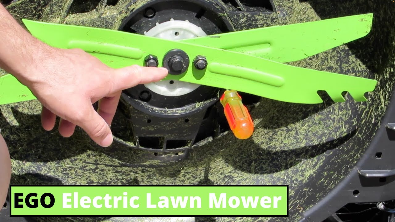 How To Change A Blade On Lawn Mower | Replacing a Multi-Blade on EGO Electric Lawn Mower Quickly