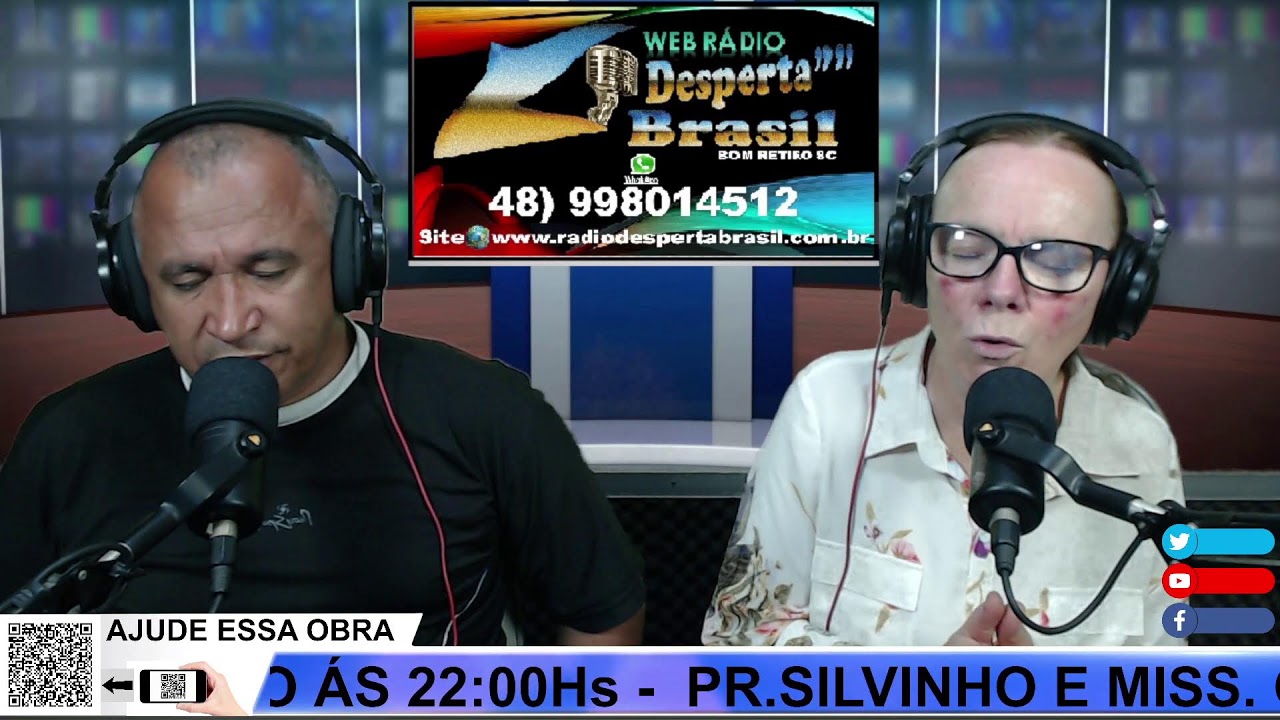 PROGRAMA DE RÁDIO DESPERTA BRASIL Apresentador Pr. Silvinho