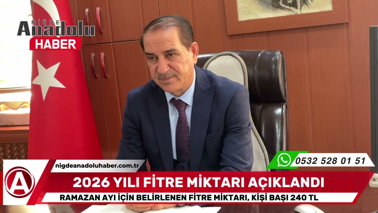 2026 yılı fitre miktarı a&ccedil;ıklandı