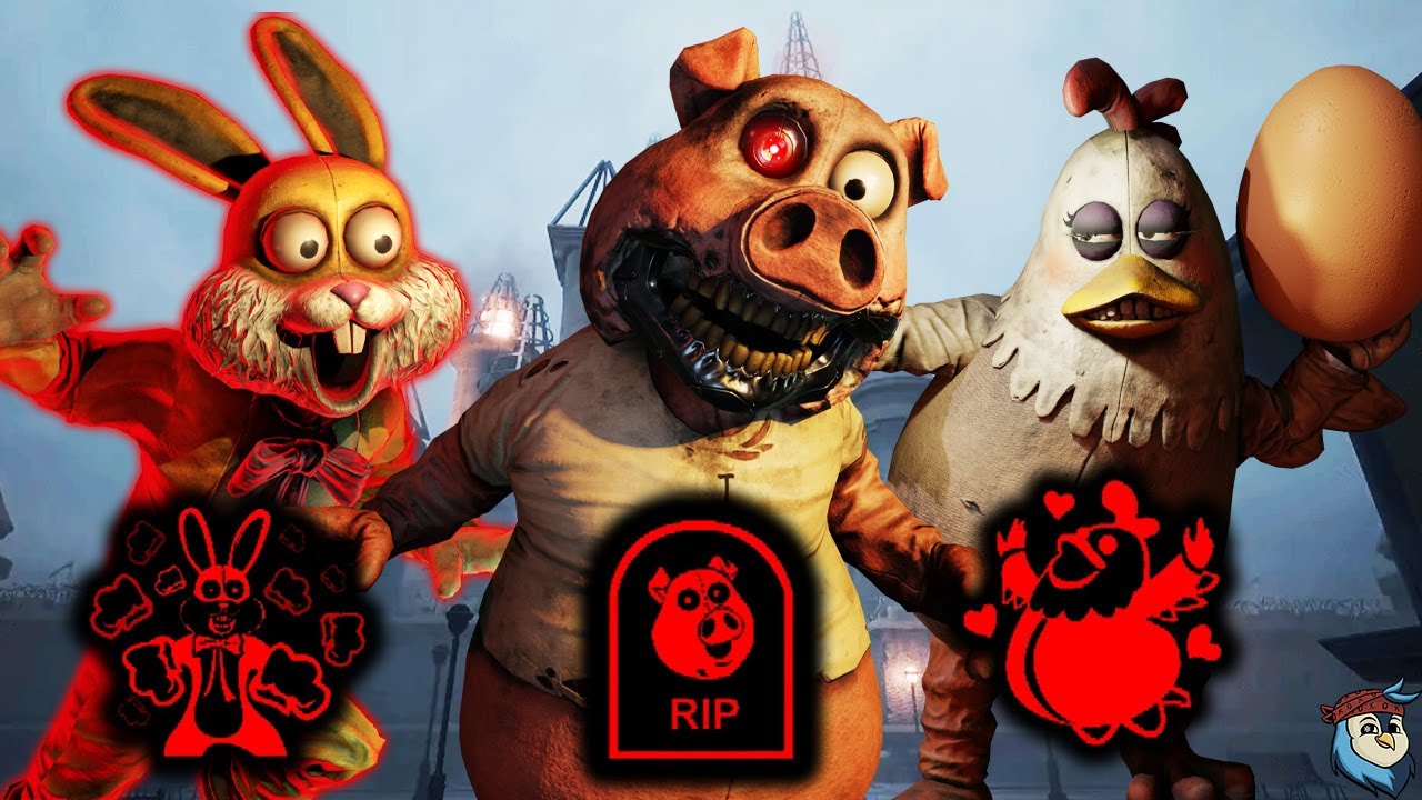 All Ultimates Joy Joy Gang (Lucky the Rabbit, Penny the Chicken, Hangry the Pig) - Dark Deception