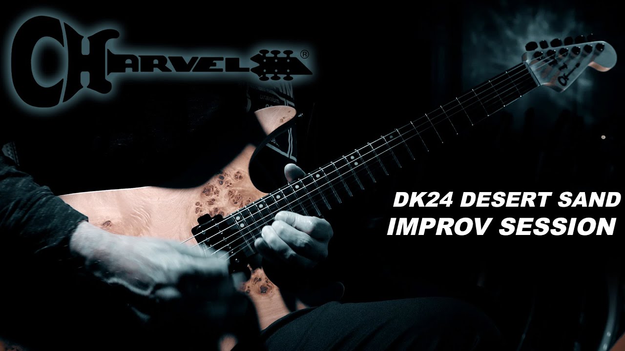 Charvel DK24 w/ Jason Becker Perpetual Burn pickup - Funky Improv Session