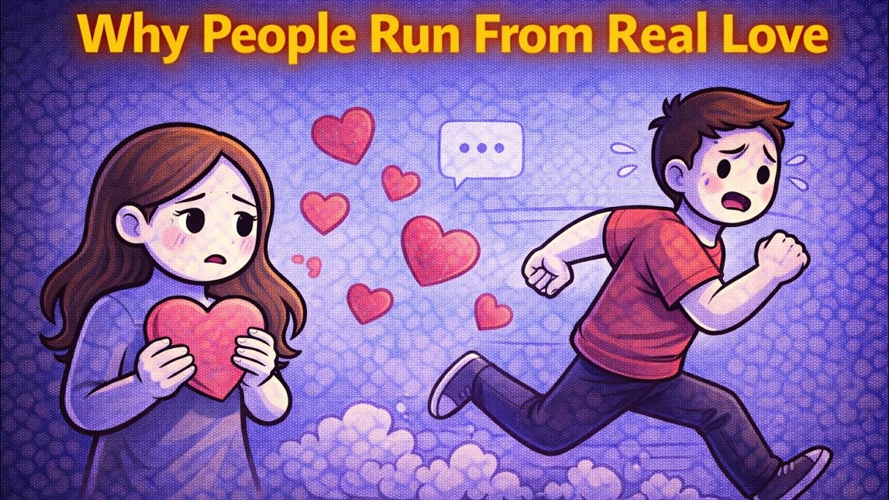 The Psychology Behind Running From Love