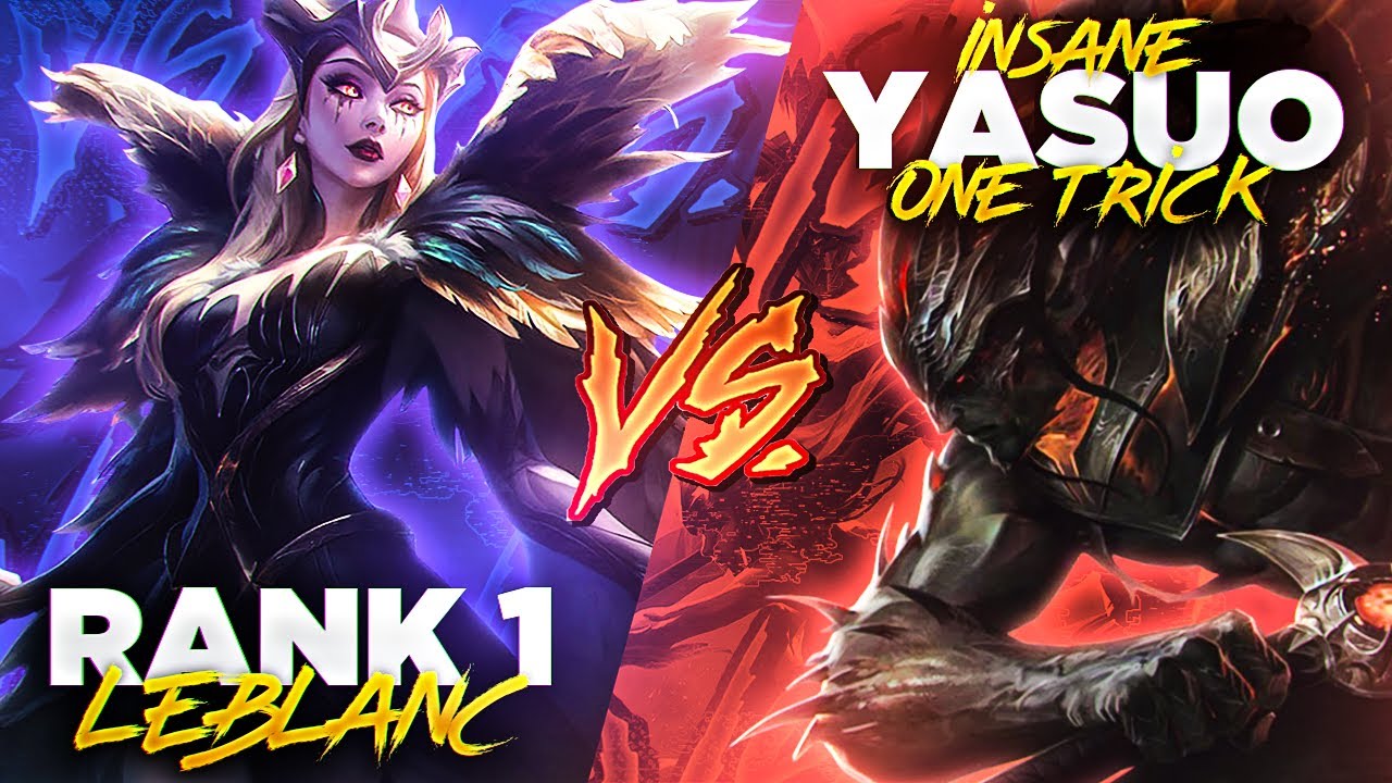 Most INSANE Yasuo one trick I've ever played against... Best Leblanc NA vs. Yasuo one trick!