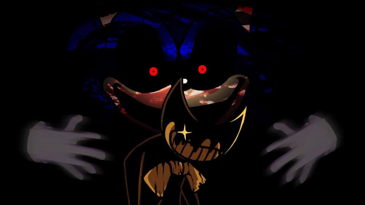 Bendy vs Sonic.EXE (Full week) | FNF mashups | especial 100 subs (1/3)