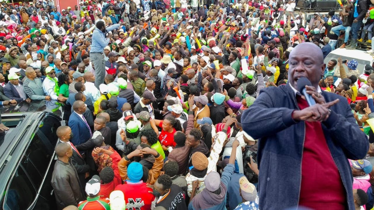 Live: Gachagua,Matiangi & Their Allies Hold Anti - Ruto rally in Kinamba, Nakuru County