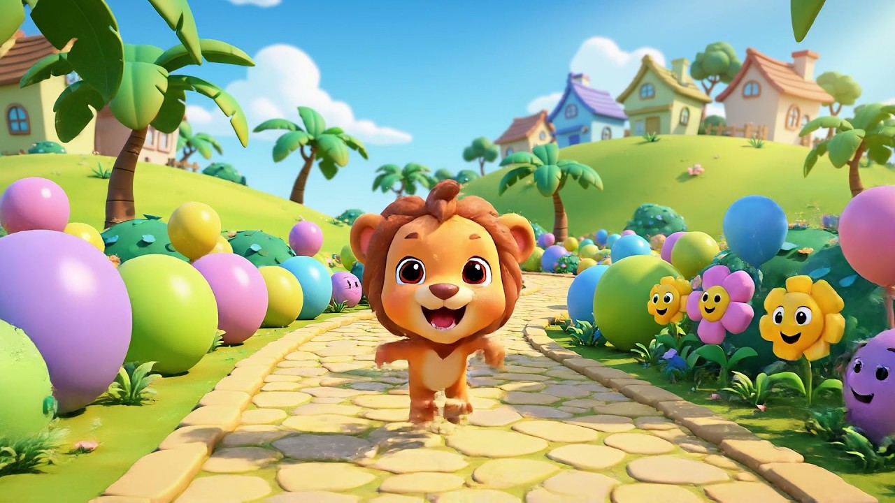 El Bebé León dice Ruge Ruge Ruge | Canciones de Animales y Sonidos de la Selva