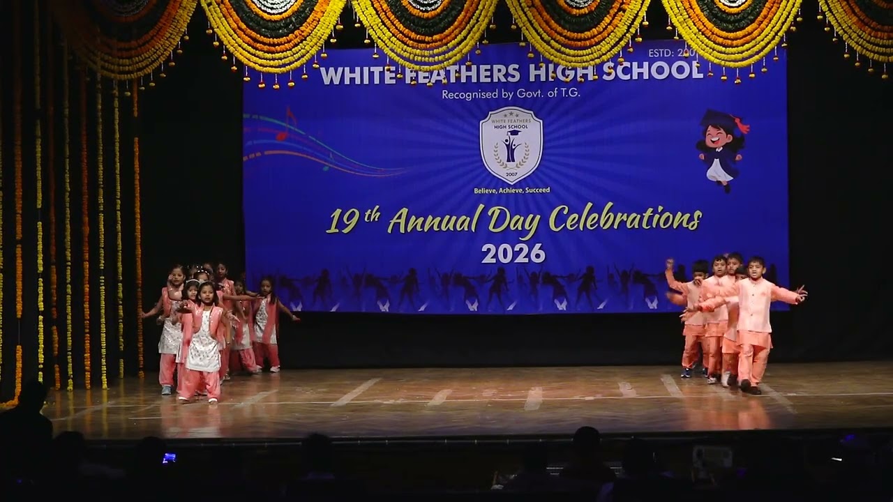 WHITE FEATHERS HIGH SCHOOL 19th ANNUAL EVENT SUPER STARS OF TOMOROW FEB - 2026 AT RAVINDRA BHARATI