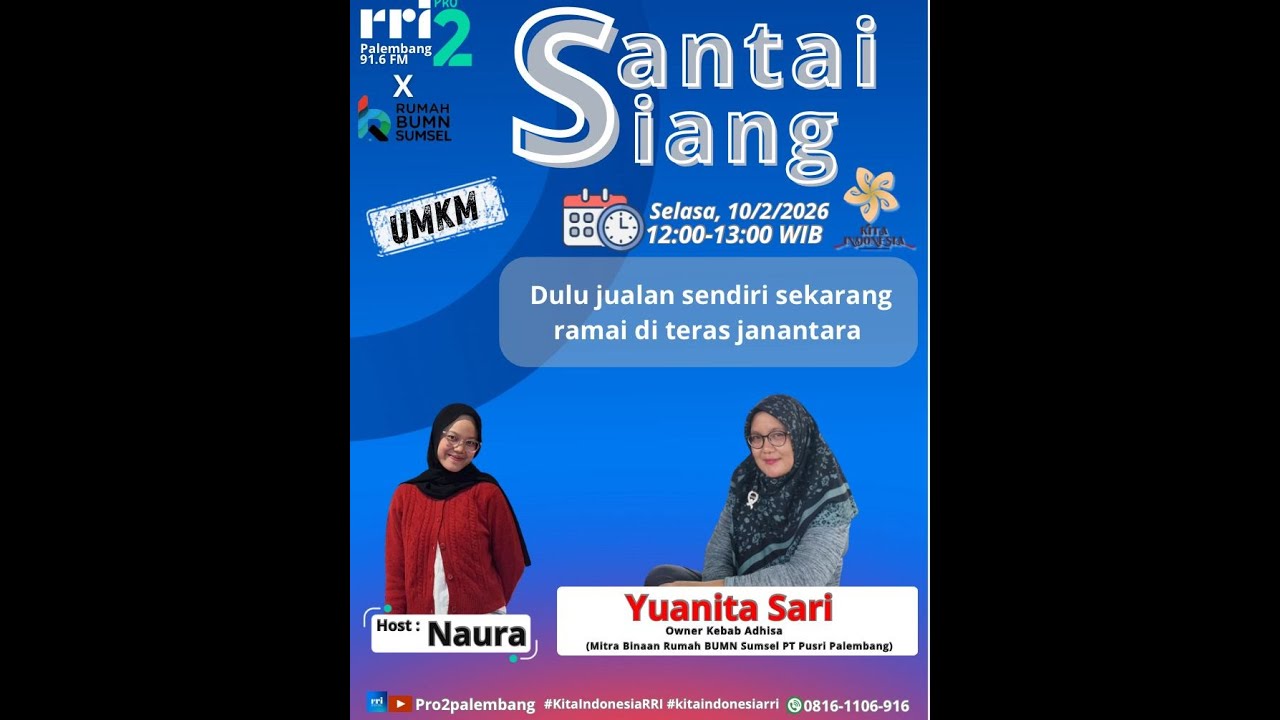 SANTAI SIANG - Dulu Jualan Sendiri Sekarang Ramai di Teras Janantara