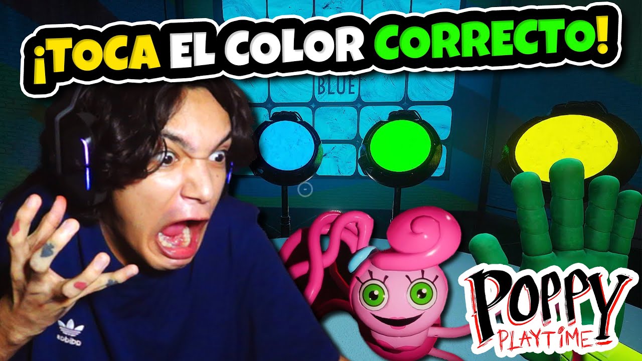¡AZUL, NARANJA, VERDE, ¡NO ENTIENDOO!! | POPPY PLAYTIME Capitulo 2 Completo