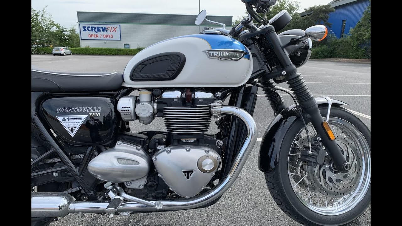 Мотоциклы Триумф - Тест райд и обзор 2019 Triumph Bonneville T120,