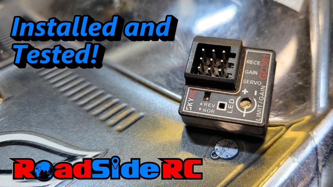 SkyRC GC301 Drift Gyro Installed | Tested | Reviewed
