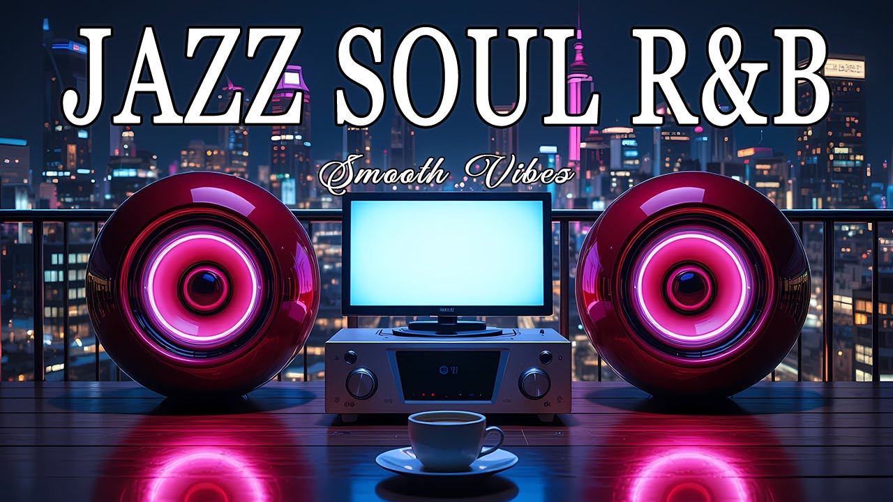 Smooth Café Soul Vibes 🌆 R&B Jazz for Focus, Calm Productivity & Smooth Late-Night Flow 🌙🎶