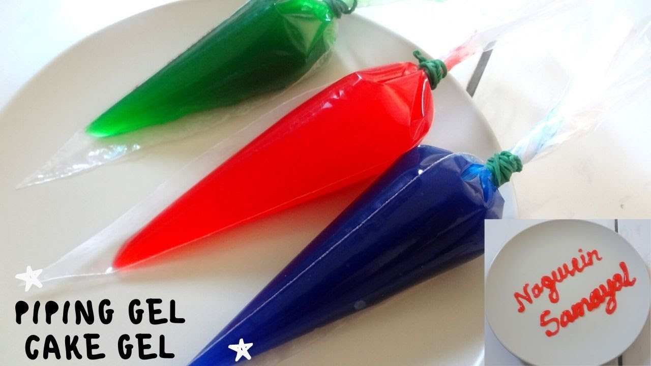 Cake Piping Gel|Cake Decorating Gel|கேக் பைப்பிங் ஜெல்|Homemade Cake Gel In Tamil|By Naguvin Samayal