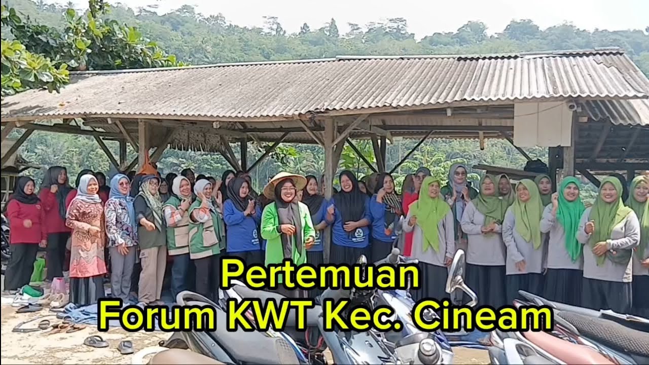 Pertemuan Forum  KWT Kecamatan Cineam
