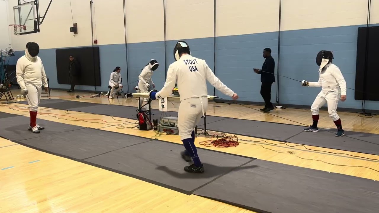 Fencing: MAFCA Tournament @JHU 2026 - Men’s Epee (Video/Bout 1)