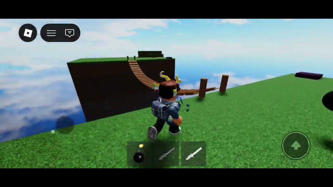 Roblox Just a rope bridge