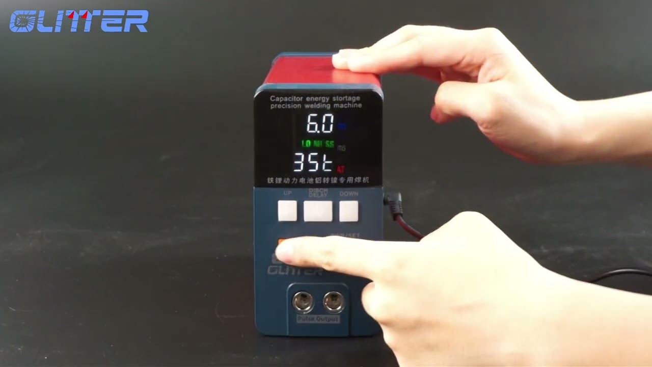801H Welding Machine With 75B Spot Welding Pen Operation Video
