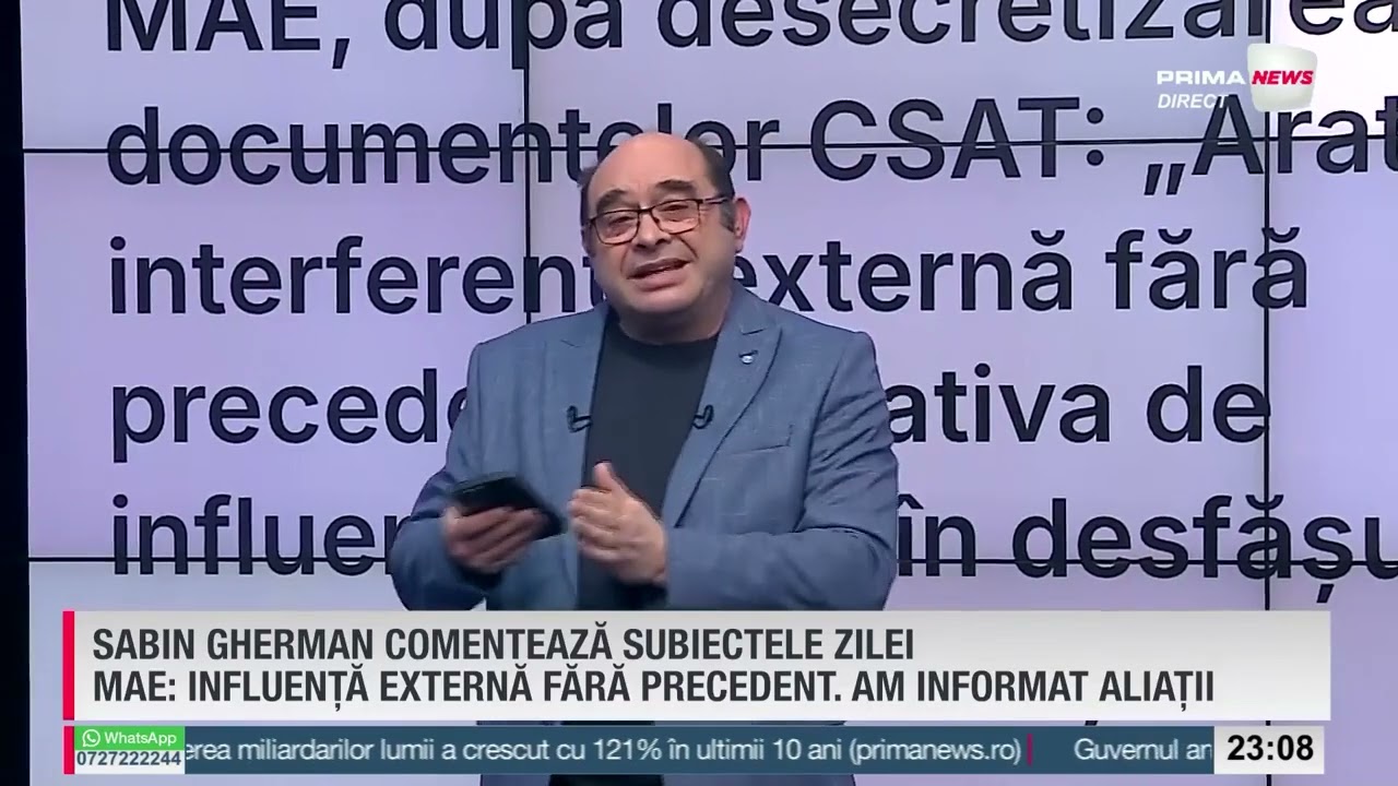 România de la A la Z cu Sabin Gherman - 5 decembrie