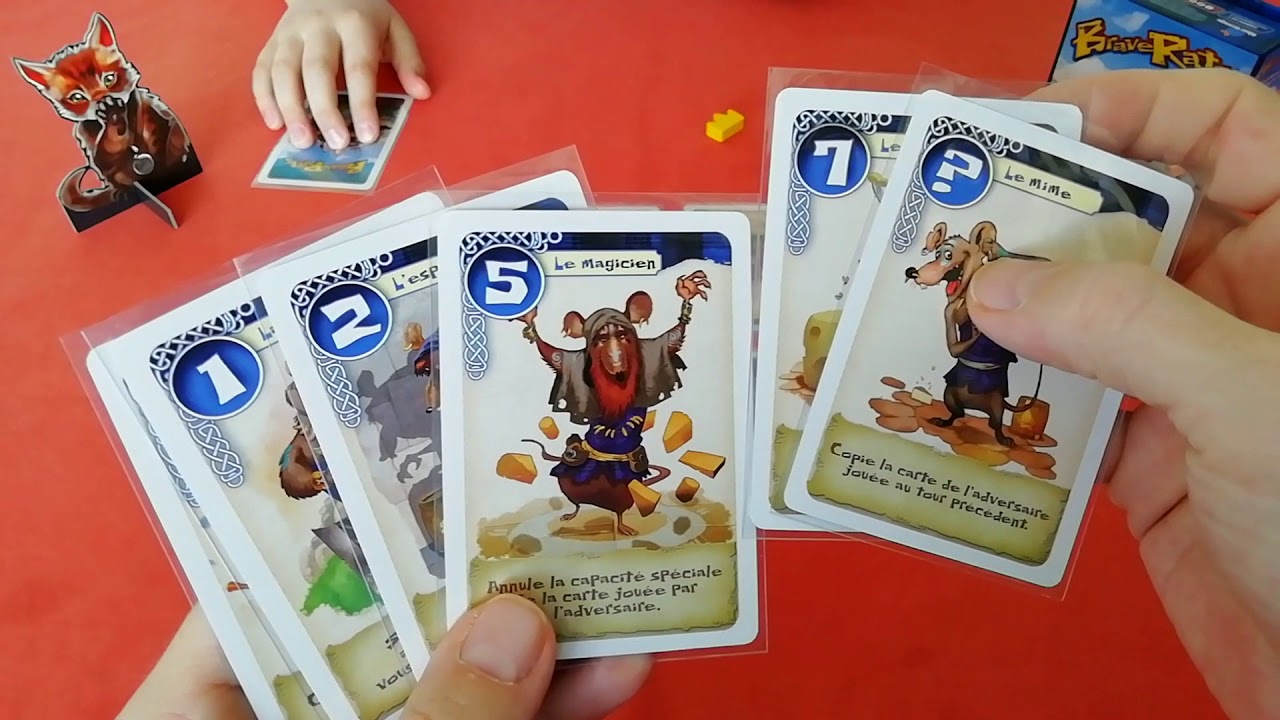 Une partie de Brave Rats (2 joueurs)