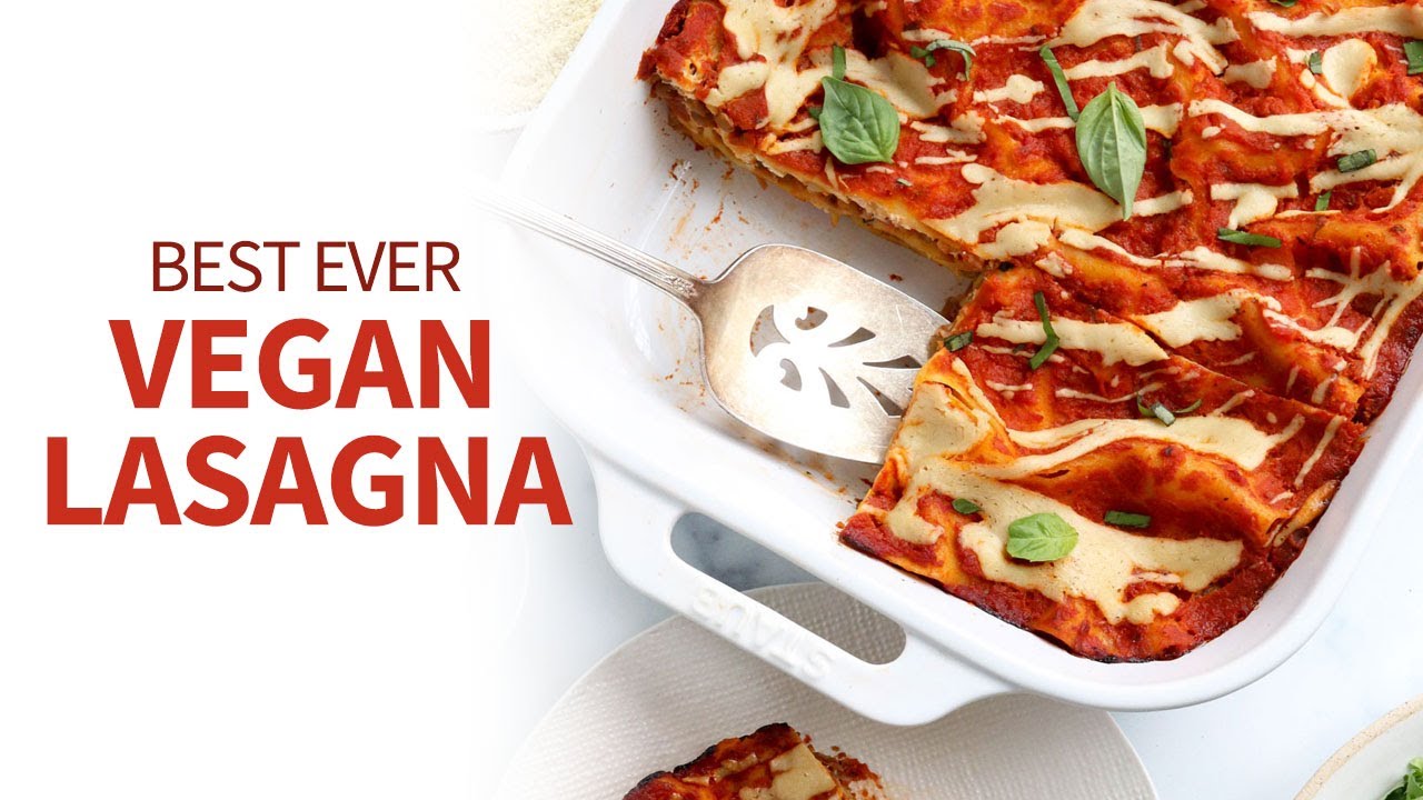 Vegan Lasagna | easy, dairy-free recipe