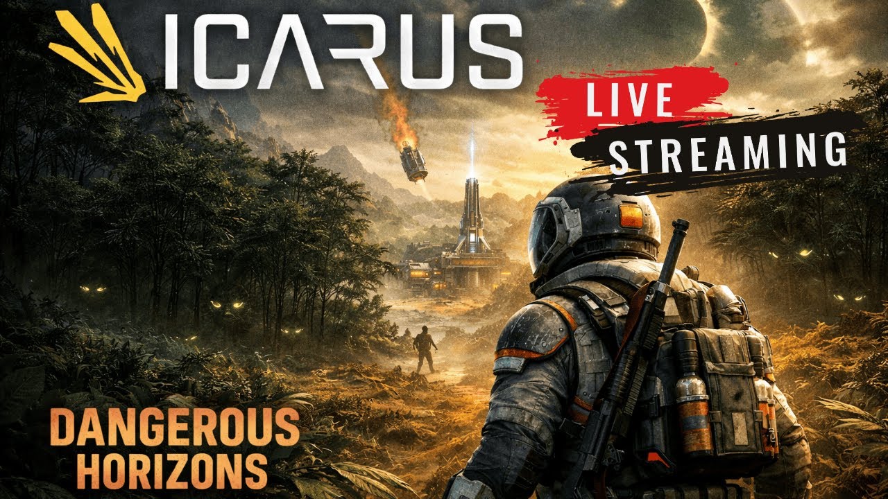 Stream #1 | Icarus Dangerous Horizons – New Map, New Creatures… Probably New Ways to Die
