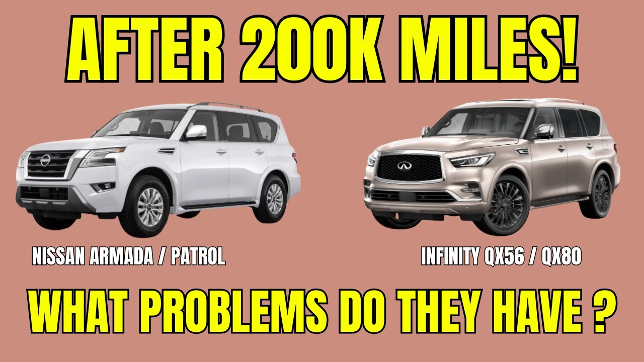 Распространенные проблемы с Nissan Armada или Infinity QX80 с большим пробегом (а также Nissan Pa...