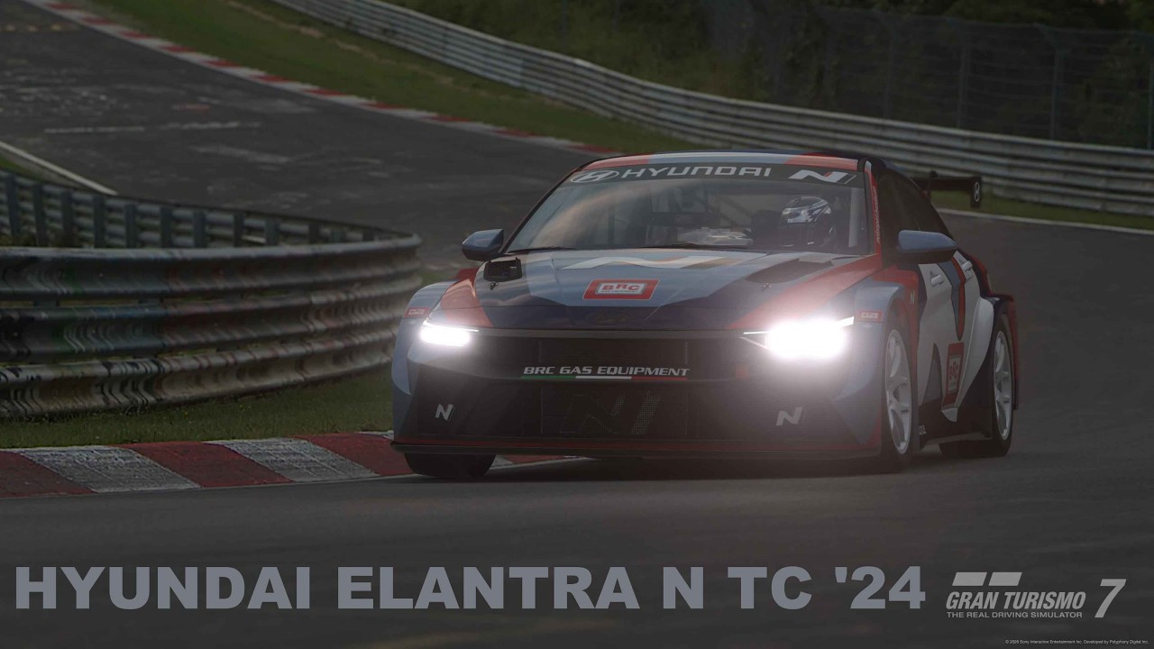 그란 투리스모7_뉘르부르크링_HYUNDAI_ELANTRA N TC '24