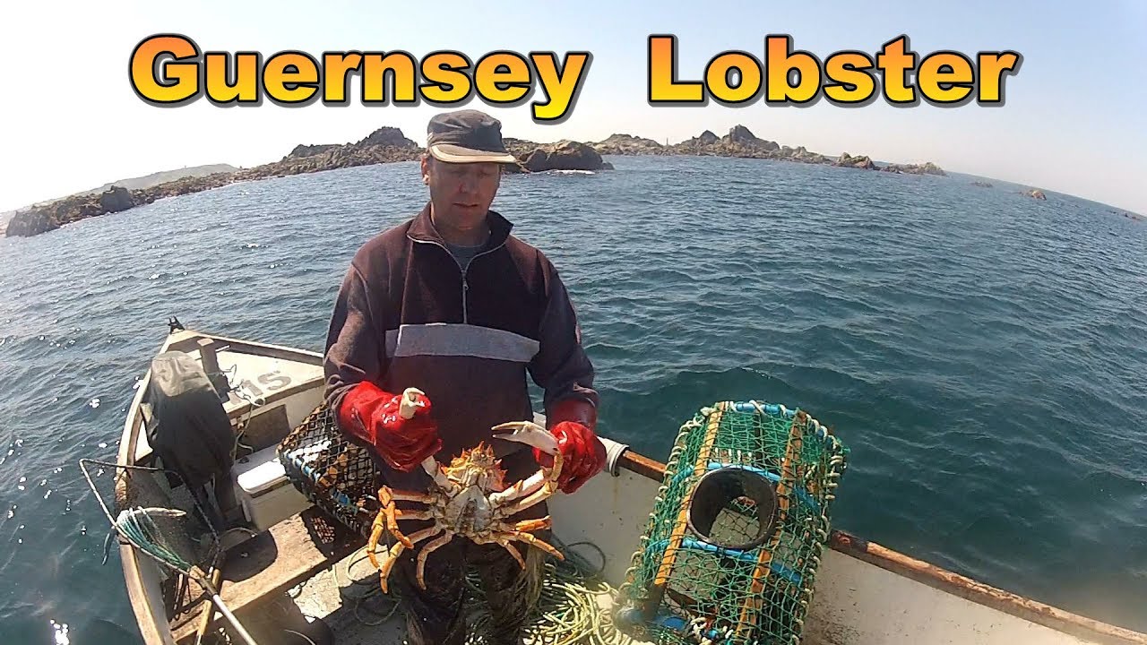 Lobster Fishing around Guernsey with a small boat pt1