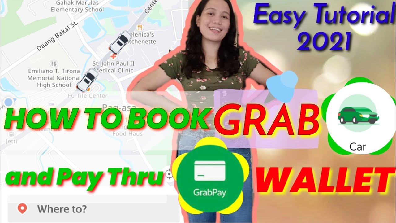 How to Book Grab car and Pay Thru Grab pay Wallet | How to Book GrabCar