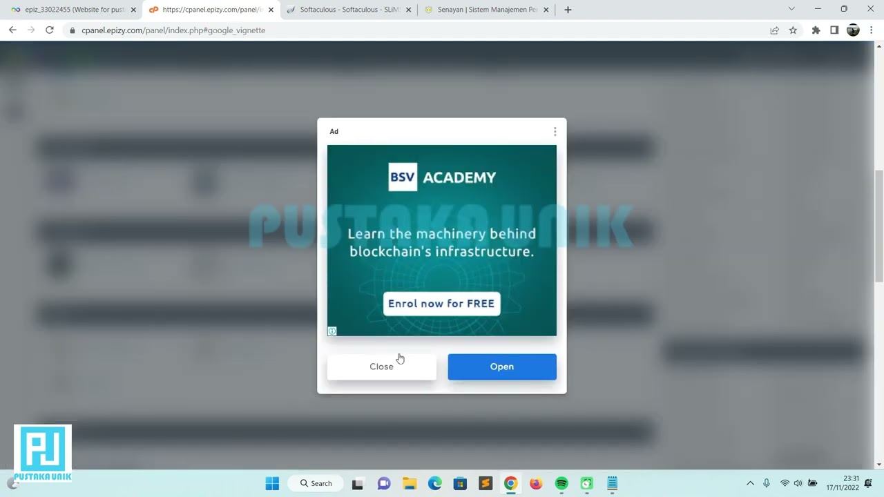 Cara Mengonlinekan SLiMS dengan HOSTING Gratis INFINITYFREE lewat CPANEL 100% GRATIS!