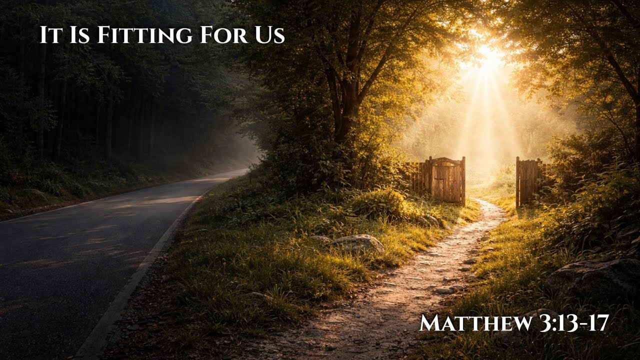 It Is Fitting For Us