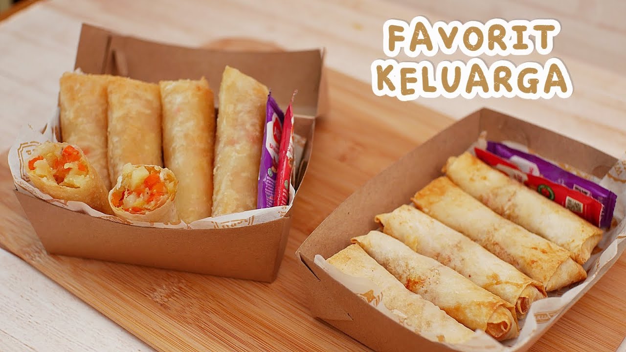 Resep ANDALAN Keluarga! LUMPIA Kentang Wortel – Bisa jadi IDE JUALAN
