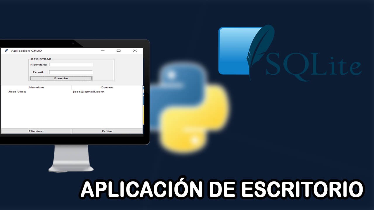 Parte 3 | CRUD en Python con TKINTER Y SQLite3| delete from | Aplicaci&oacute;n de escritorio