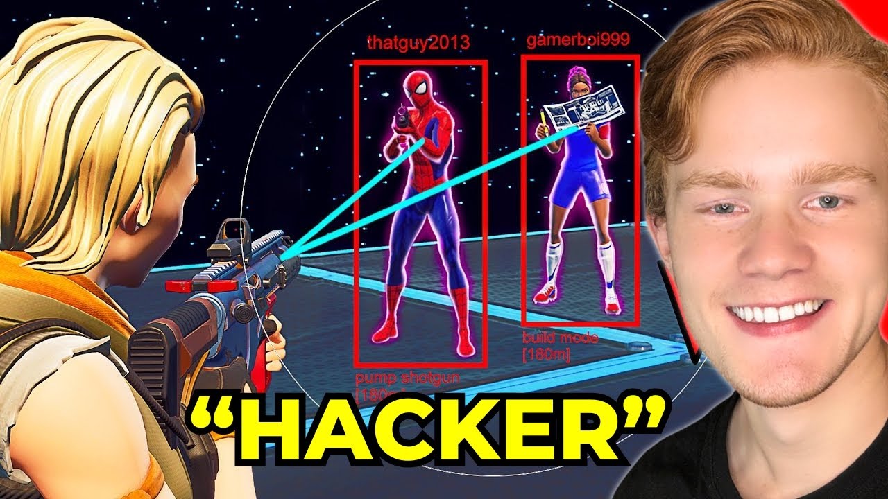 Prankar Min Vän Med AIMBOT I Fortnite