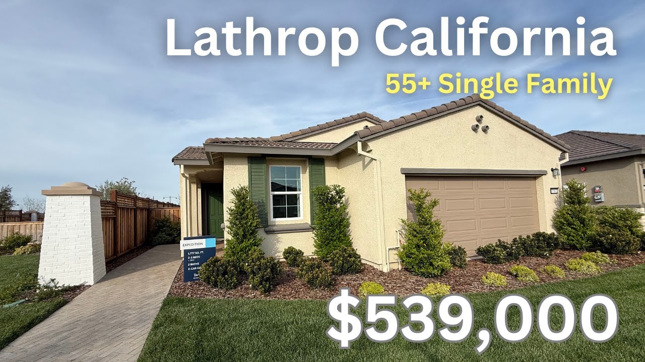 🏡Touring (lathrop new homes) DelWebb Homes Lathrop CA, River Islands: Plan Expedition Starting $539k