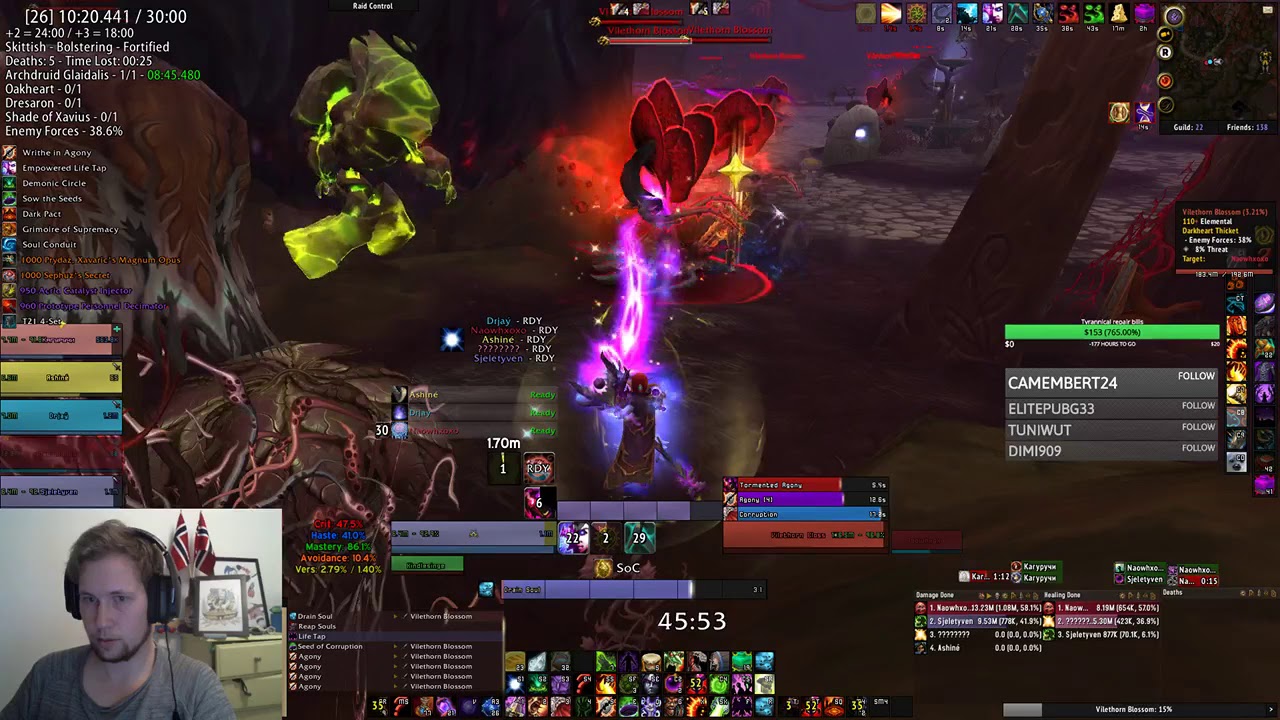 Darkheart Thicket +26 | IN TIME | Affliction Warlock